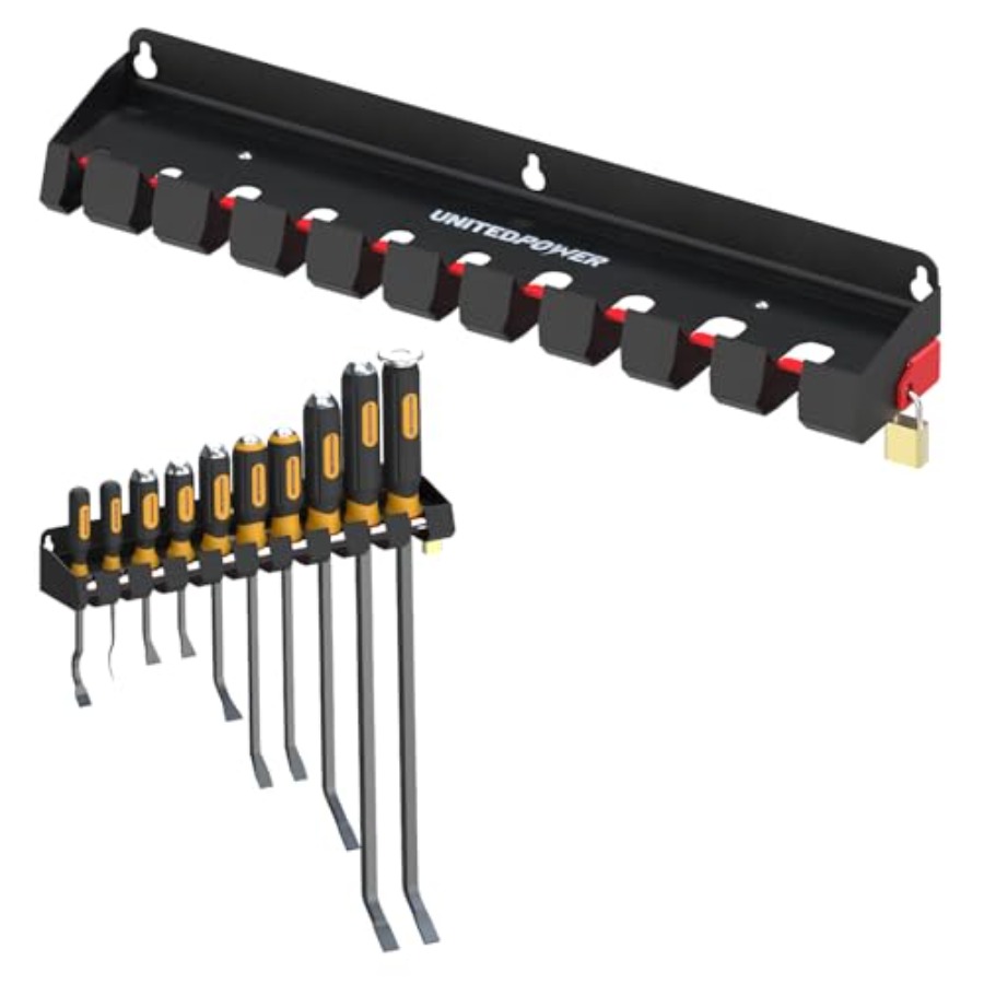 Workshop Tools Store - Lockable Wall Mount Storage Rack Organizer