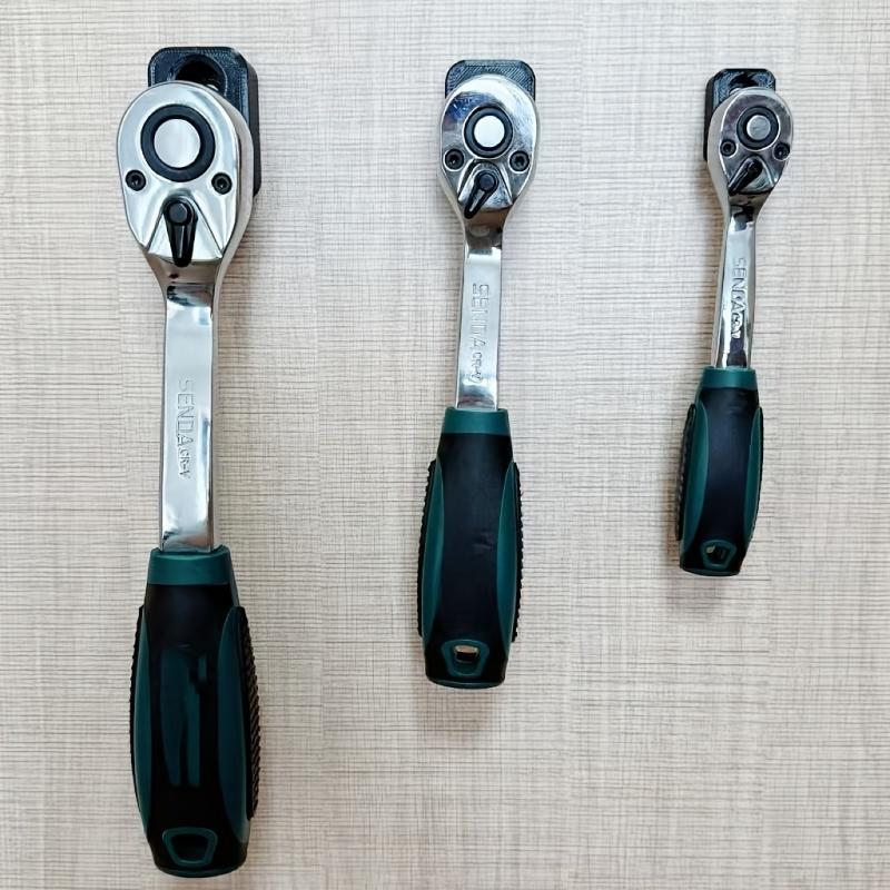 Workshop Tools Organizing - 3Pcs Ratchet Wrench Holder Bracket Tool