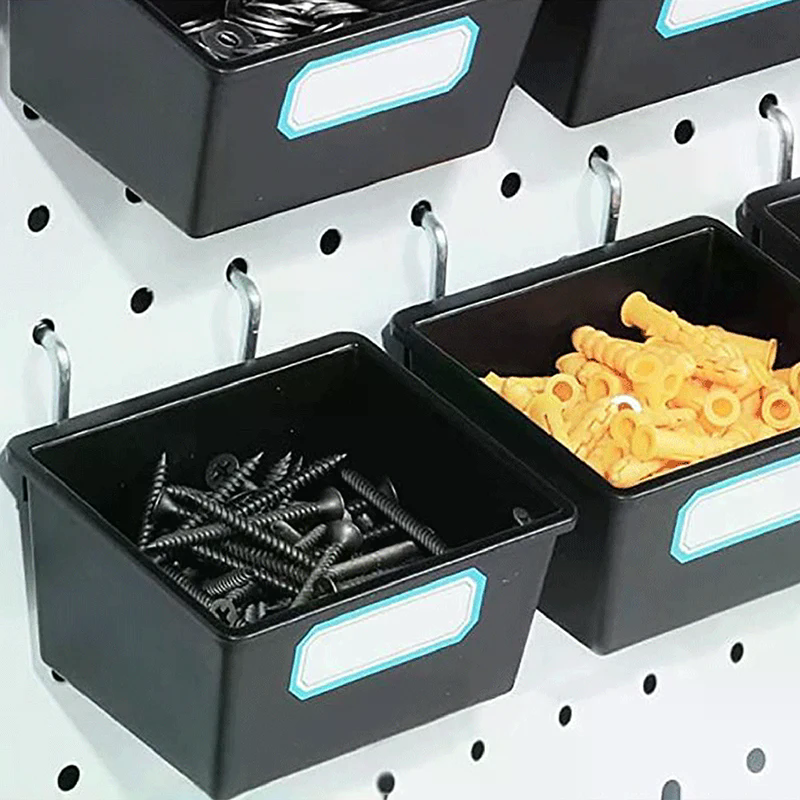 Workshop Tools Organizing - 1Set Efficient Pegboard Storage Bins With