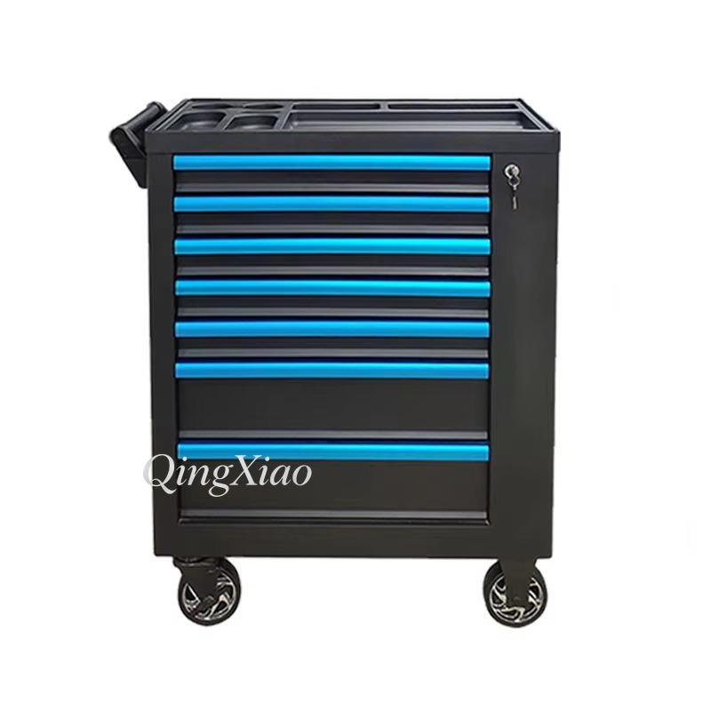 Durable Blue Iron Tool Cabinet - Workshop Tools Organizing reseña y precio