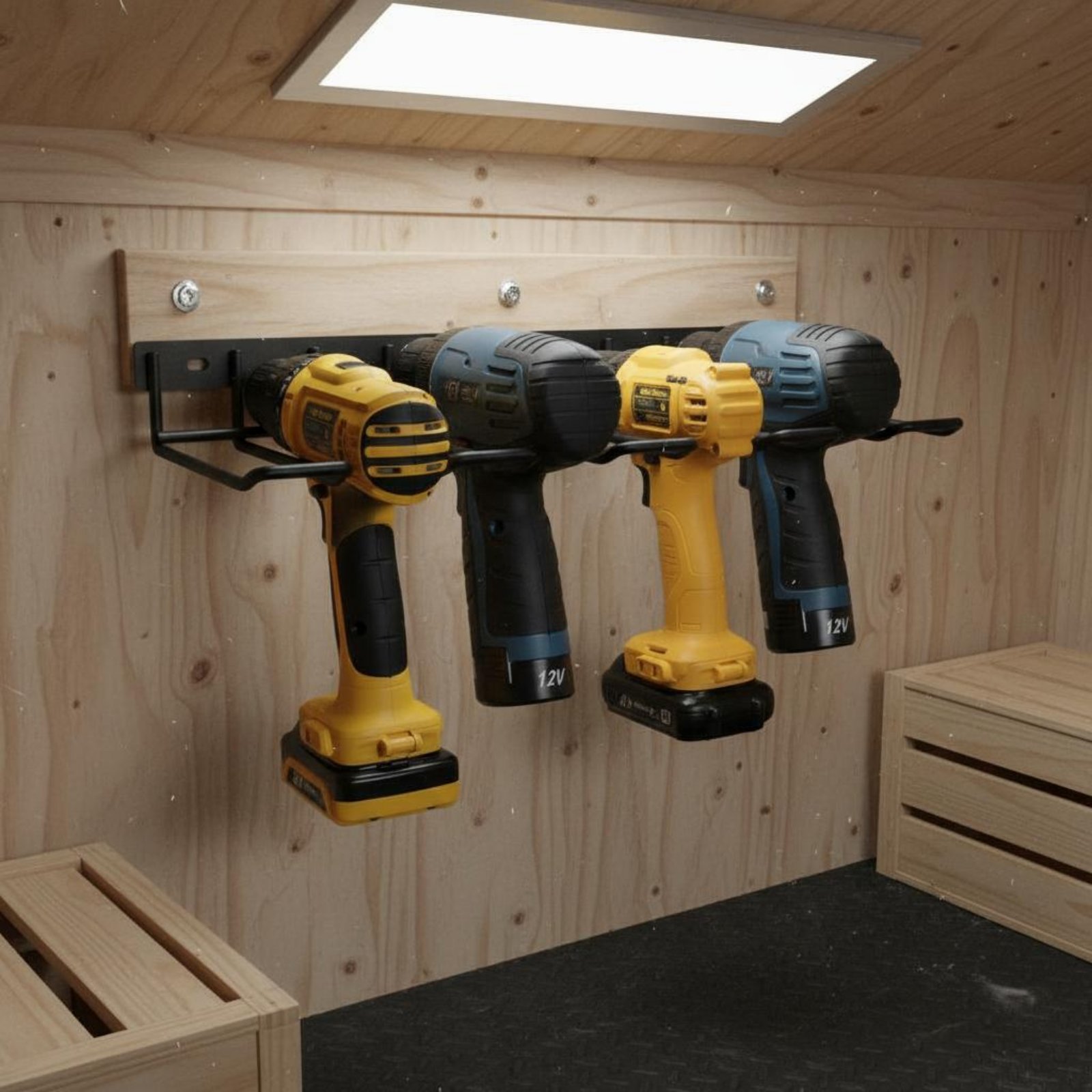 Wall Mount Drill Holder Easy I - Workshop Tools Wall reseña y precio
