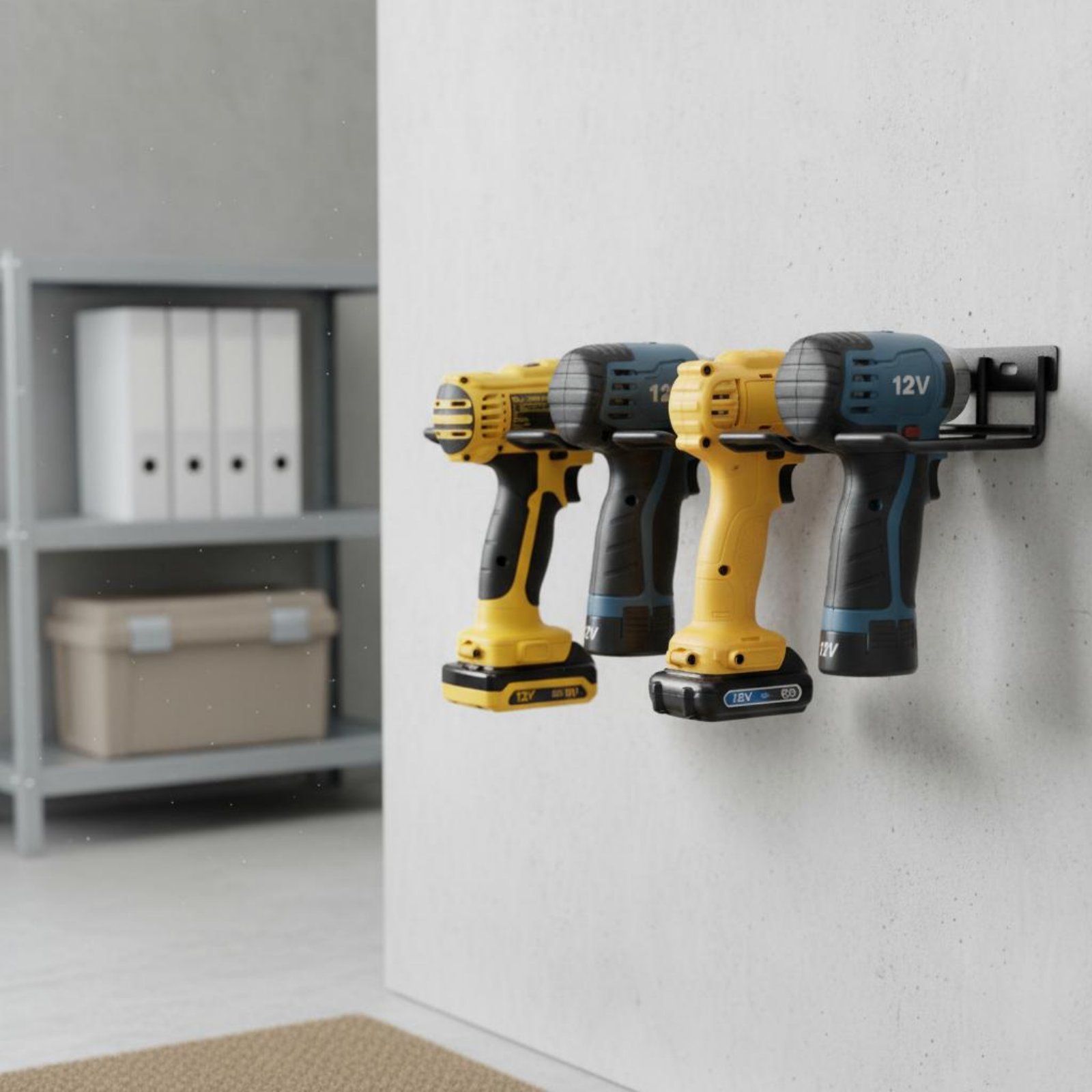 Wall Mount Drill Holder Easy I - Workshop Tools Wall reseña y precio