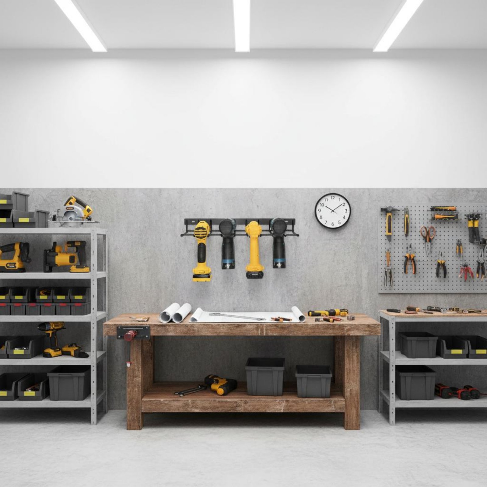Wall Mount Drill Holder Easy I - Workshop Tools Wall reseña y precio