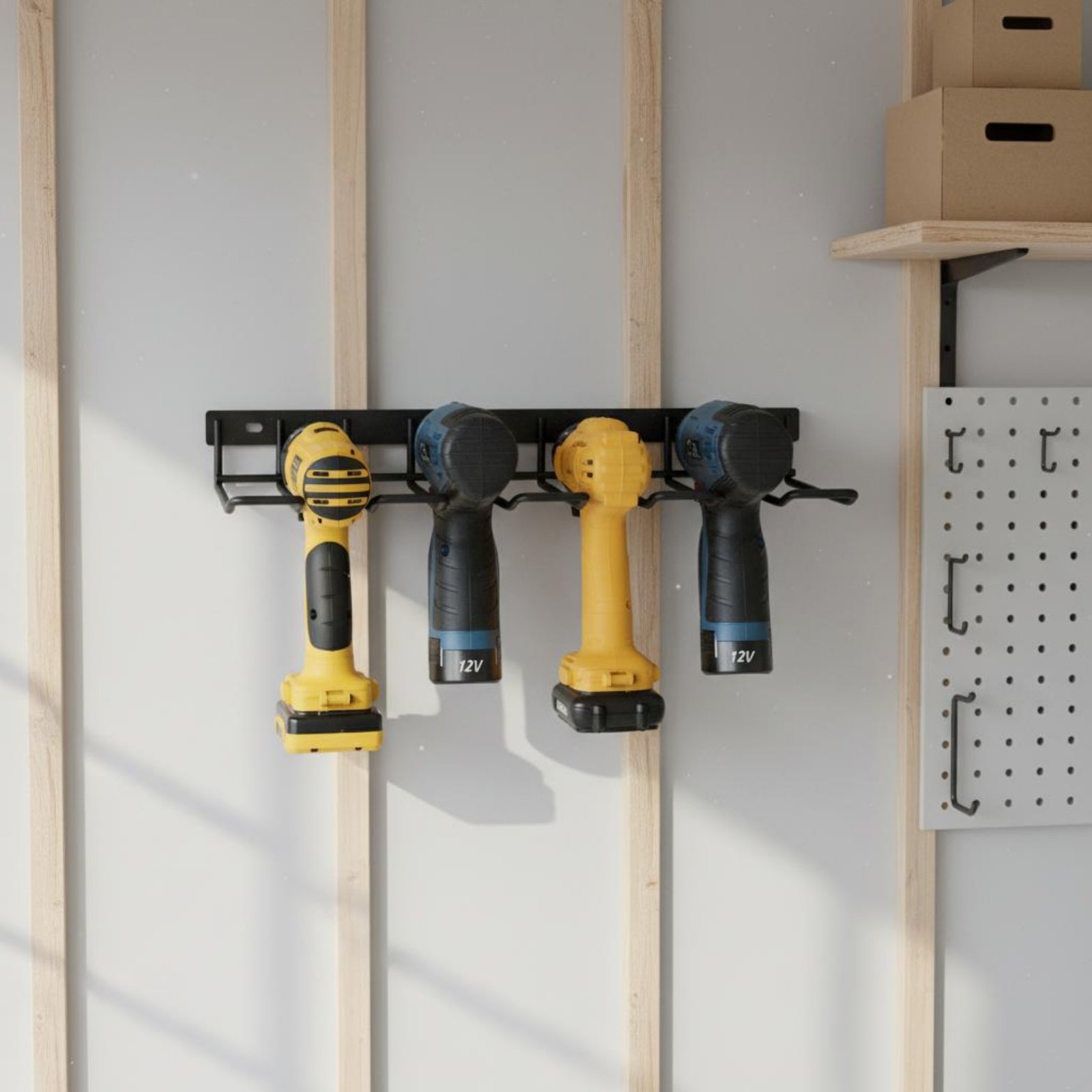 Wall Mount Drill Holder Easy I - Workshop Tools Wall reseña y precio