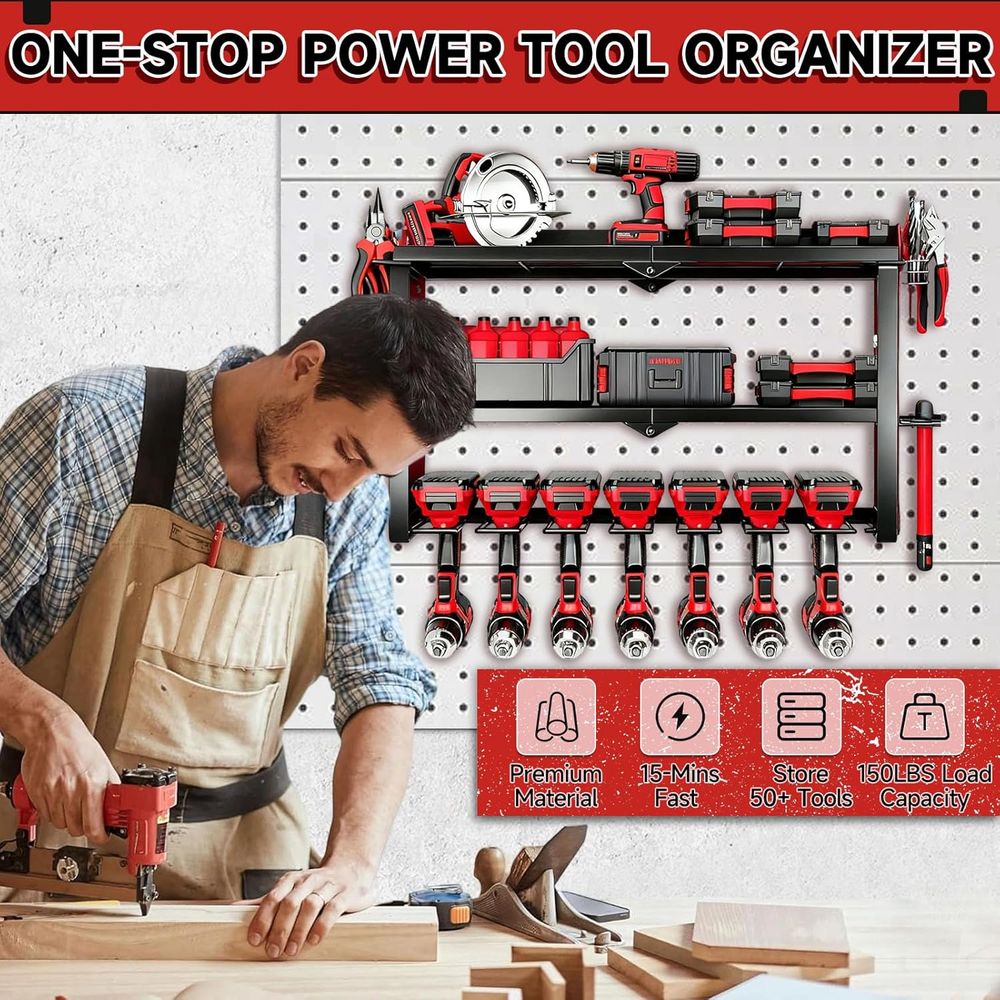 150Lbs 3 Layer Metal Tool Stor - Tools For Garage Workshop reseña y precio