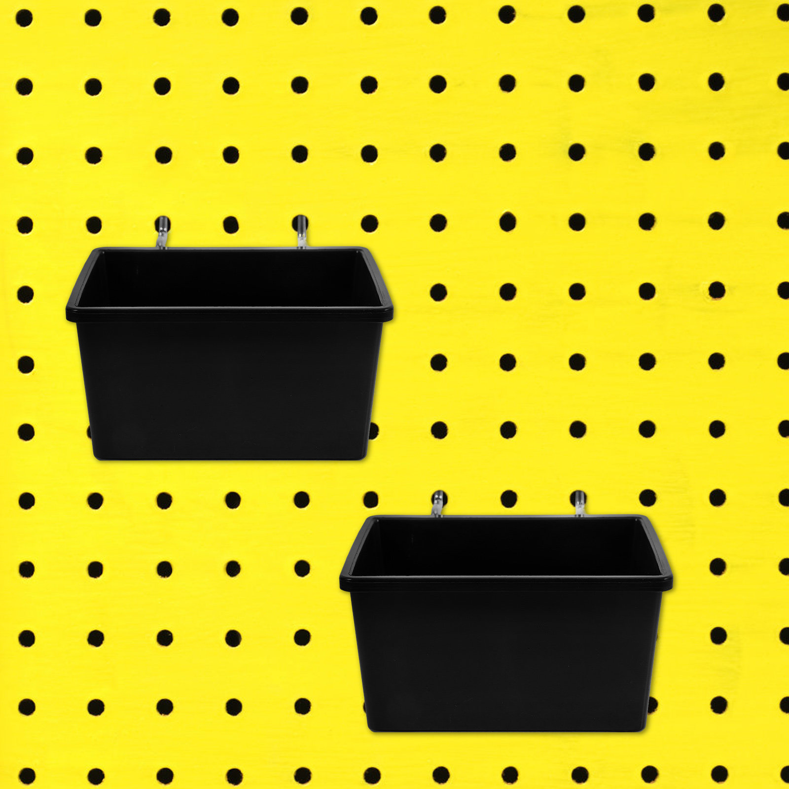 6Sets Pegboard Bins Plastic St - Workshop Tools Organizing reseña y precio