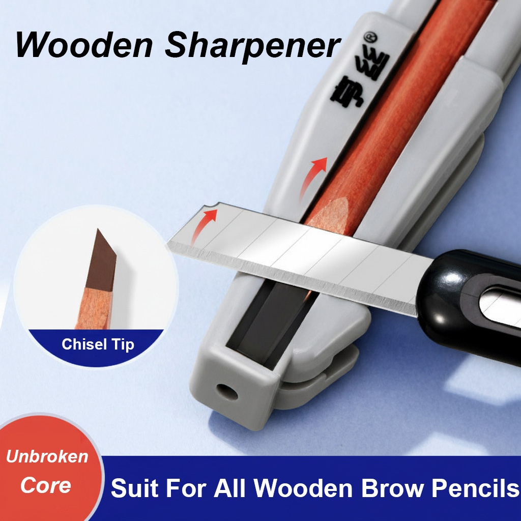 Wooden Eyebrow Pencil Sharpene - Tools Work reseña y precio