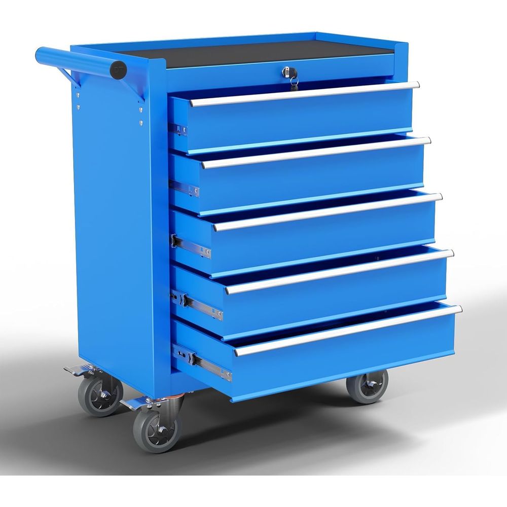 5-Drawer Rolling Tool Chest wi - Tools For Garage Workshop reseña y precio