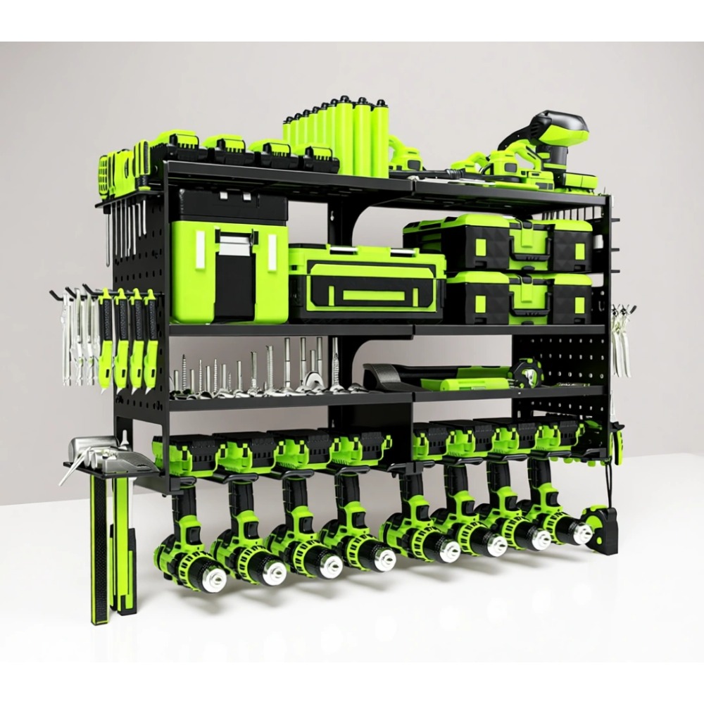 Heavy Duty 4 Tier 8 Slot Wall  - Workshop Tools Wall reseña y precio