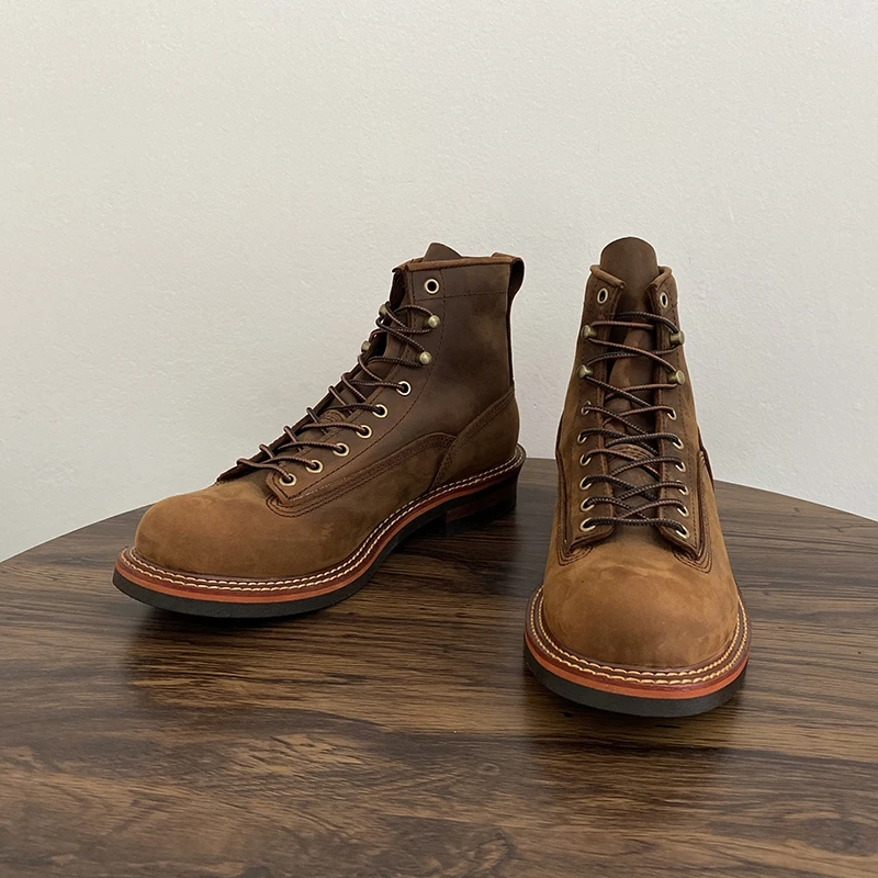 Vintage British Men Ankle Boot - Tools Work reseña y precio