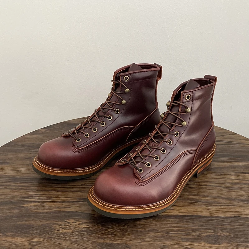 Vintage British Men Ankle Boot - Tools Work reseña y precio