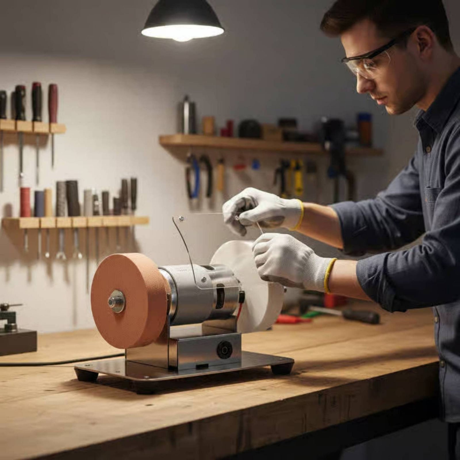 Mini Bench Grinder Multifuncti - Tools For Garage Workshop reseña y precio