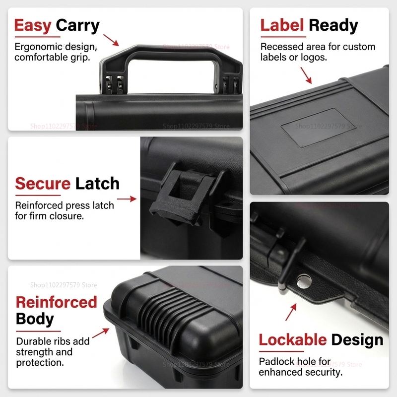 Portable Waterproof Tool Box,  - Workshop Tools Store reseña y precio