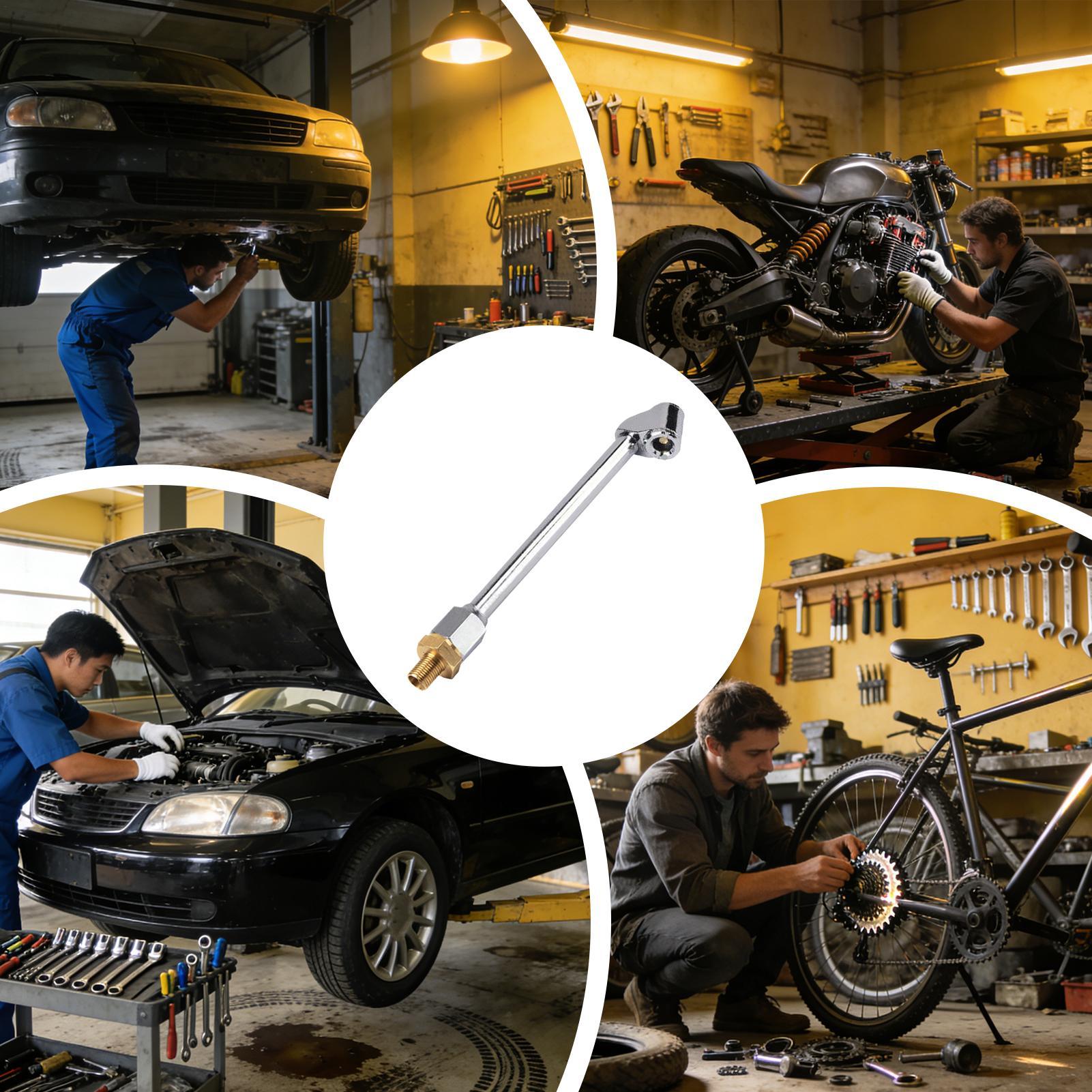 Tire Chuck Quick-Connect Leak- - Tools For Motorcycle Workshop reseña y precio