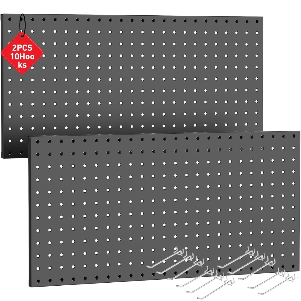 2/4 Pack Metal Pegboard Wall P - Workshop Tools Wall reseña y precio