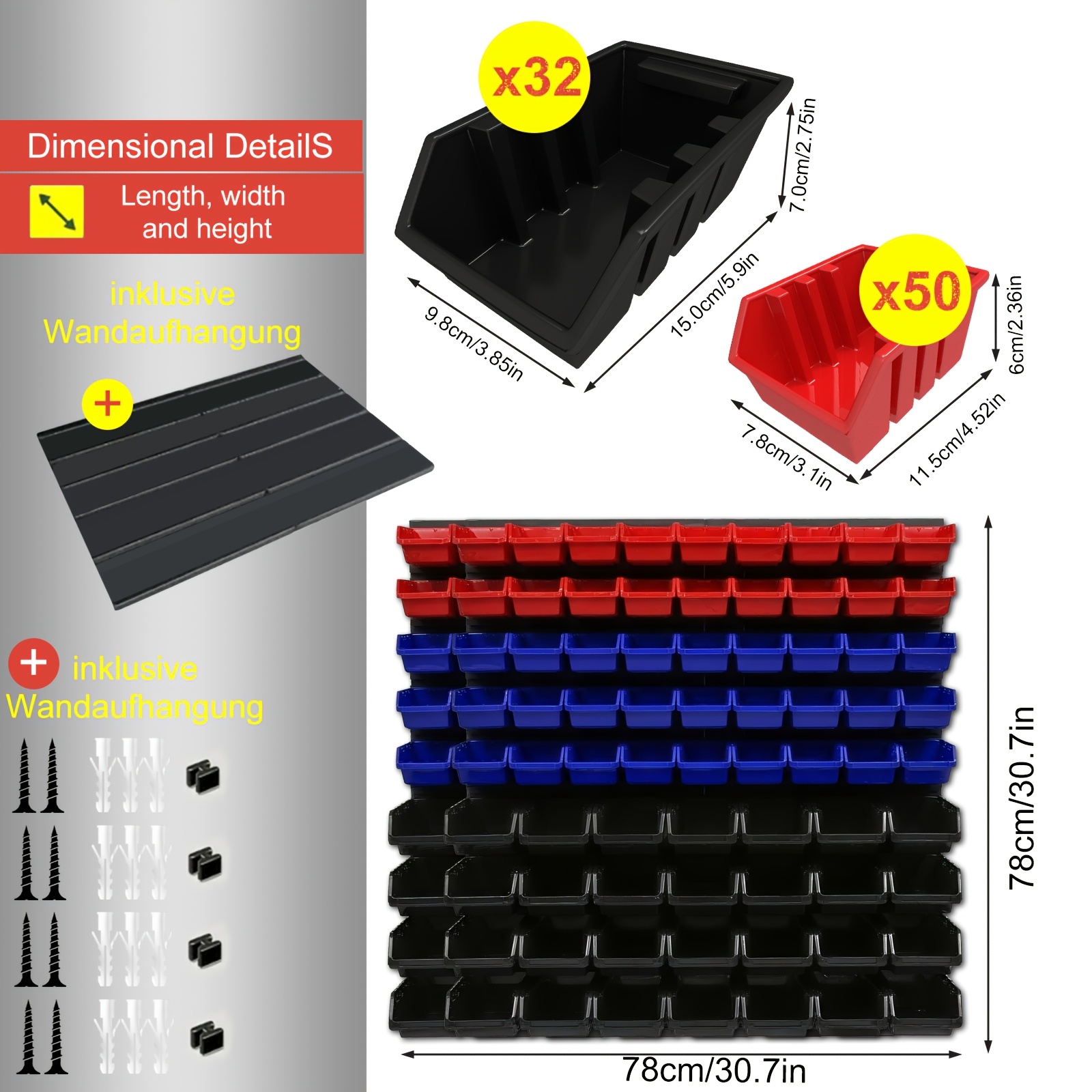 Wall-Mounted Tool Organizer Sy - Workshop Tools Wall reseña y precio