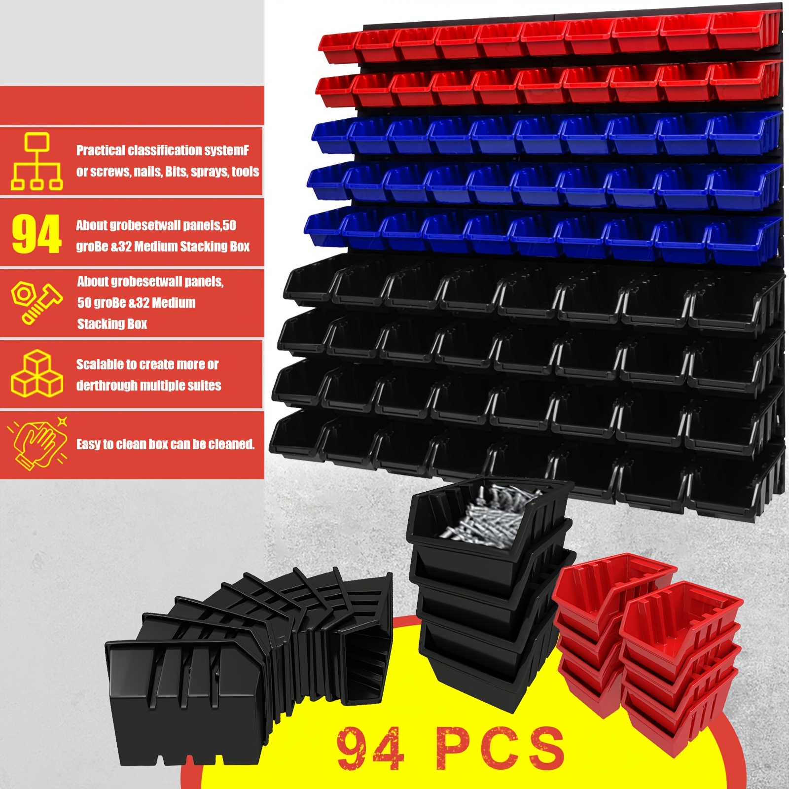 Wall-Mounted Tool Organizer Sy - Workshop Tools Wall reseña y precio