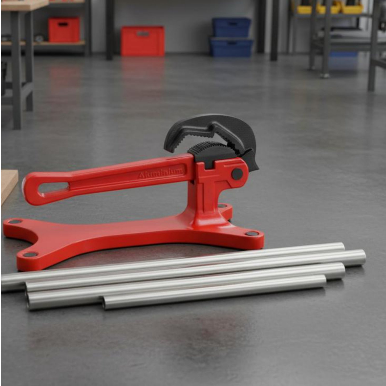 Yoke Pipe Vise Sturdy-Duty Por - Tools Work reseña y precio