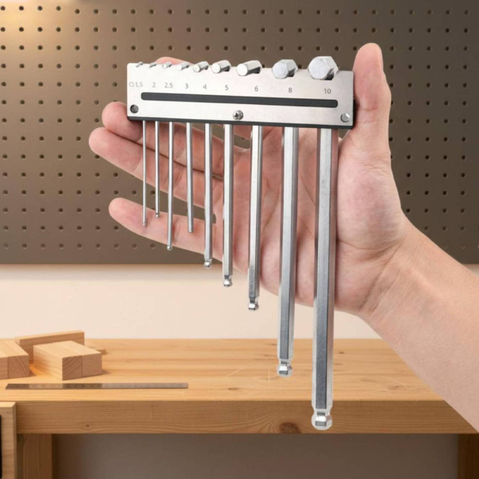 Wall Mounted Hex Key Holder Me - Workshop Tools Wall reseña y precio