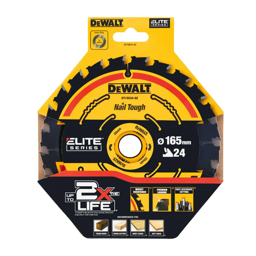 DEWALT DT10624-QZ 1/3pcs 24T C - Tools Work reseña y precio