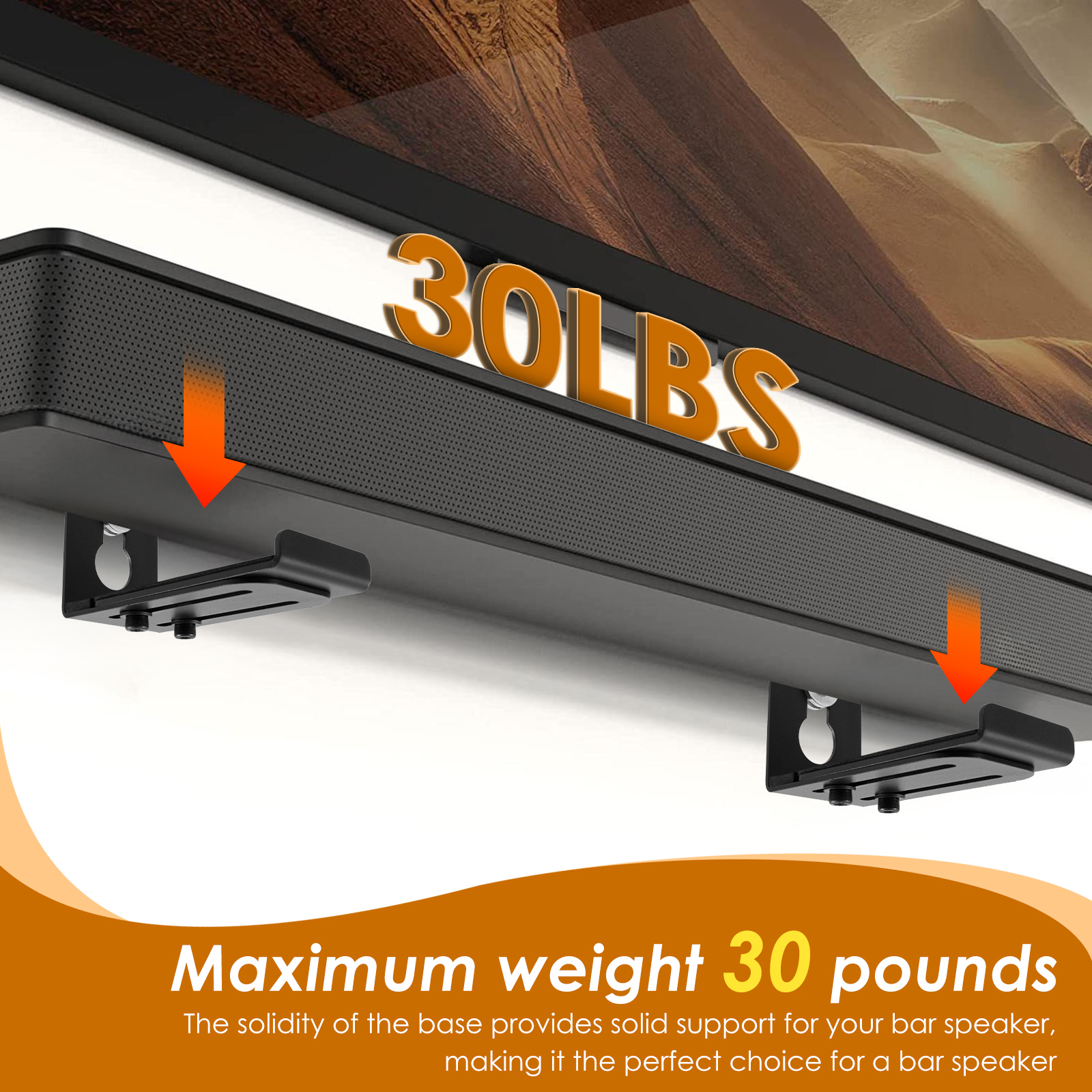 2Pcs Soundbar Speaker Stands W - Workshop Tools Wall reseña y precio