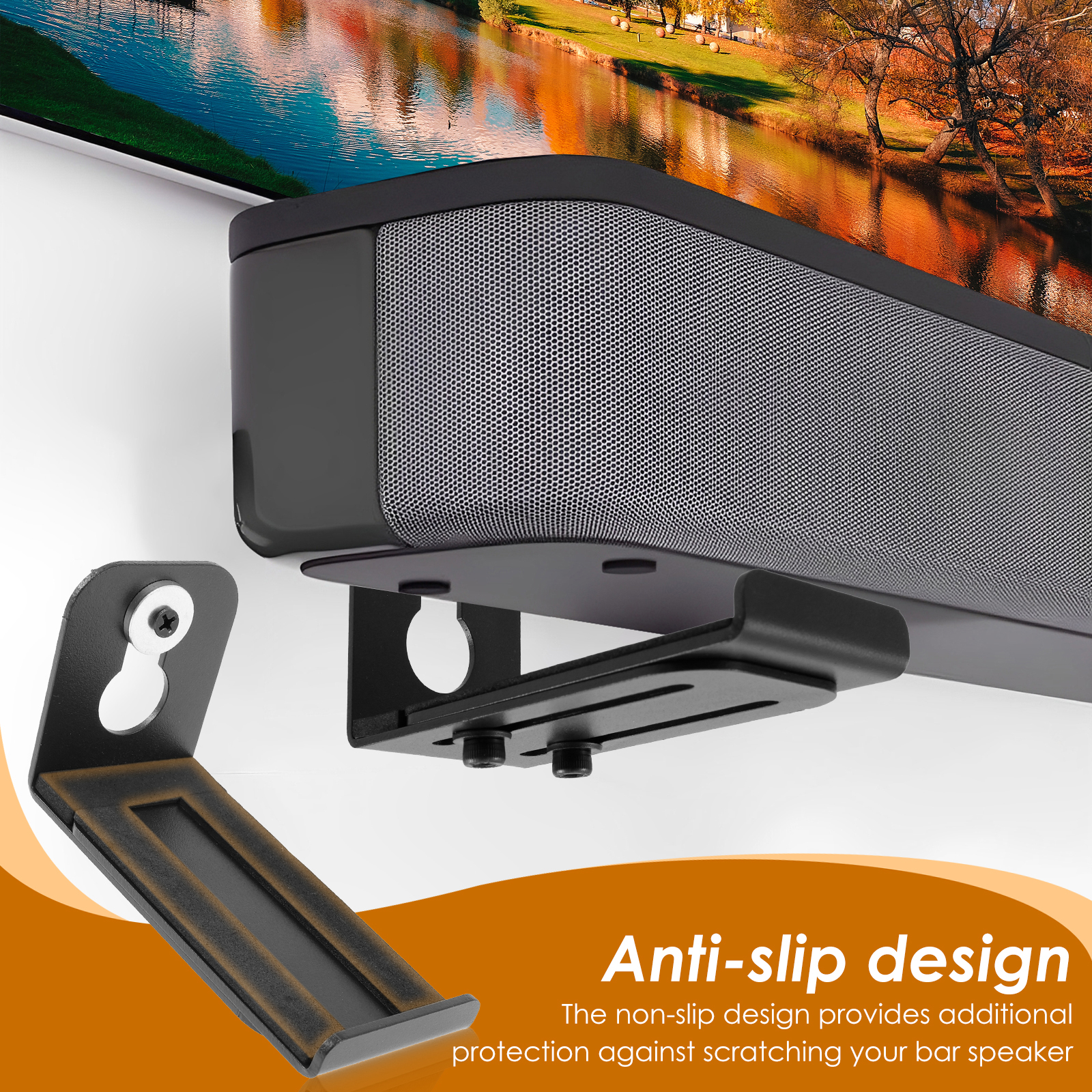 2Pcs Soundbar Speaker Stands W - Workshop Tools Wall reseña y precio