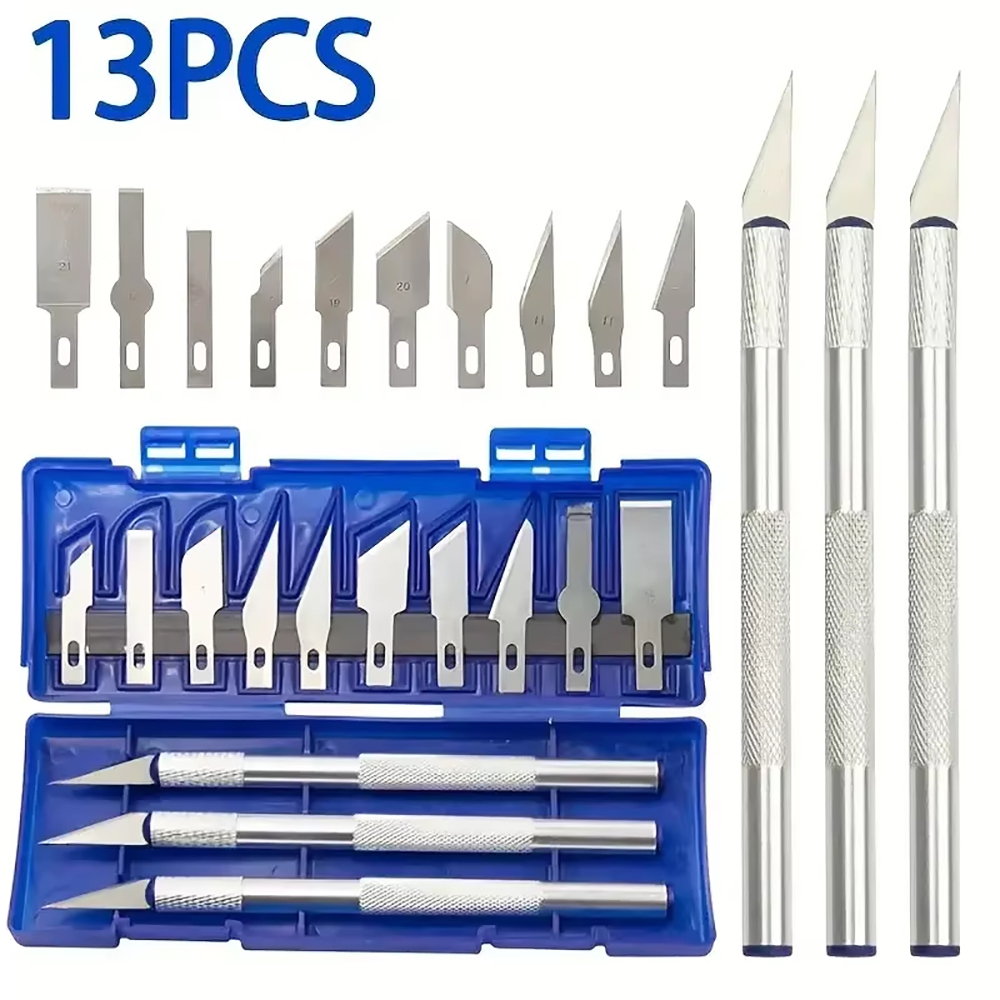 13pcs/set Metal Carving Knife  - Tools Work reseña y precio