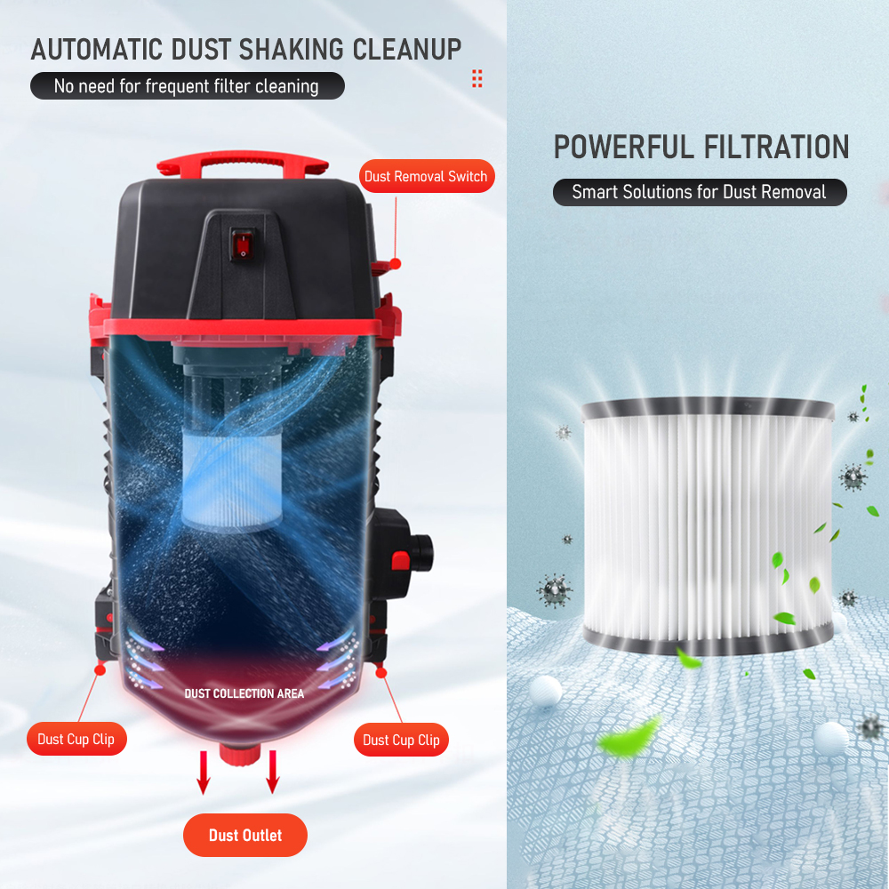 2100W Vacuum Cleaner High Powe - Workshop Tools Wall reseña y precio