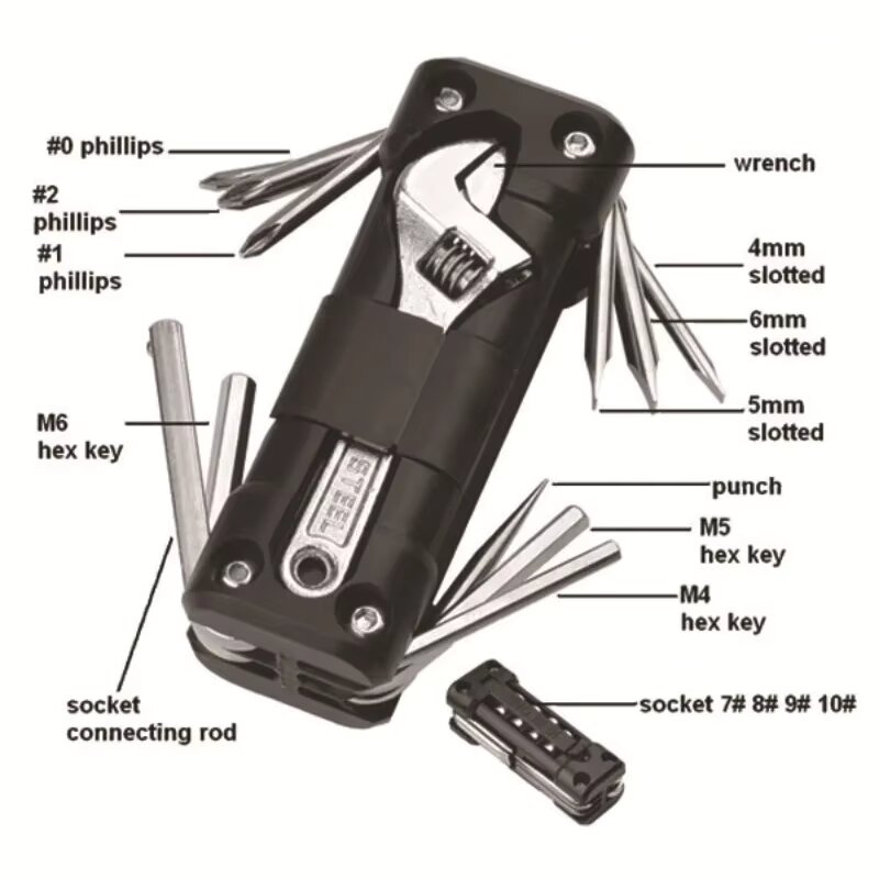 Motorcycle Multi-function Tool - Tools For Motorcycle Workshop reseña y precio