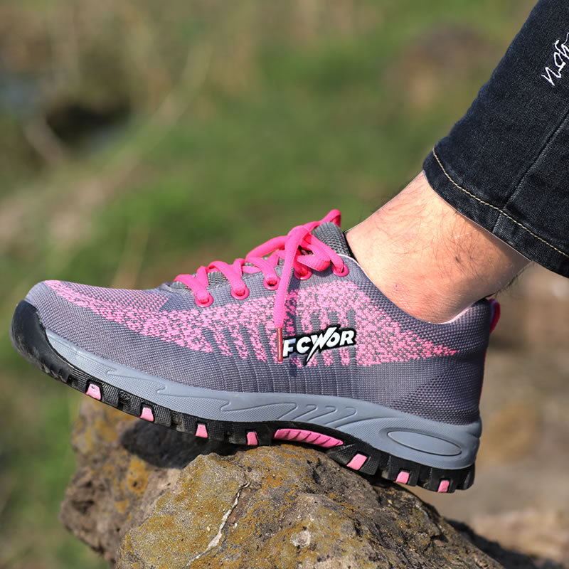 womens fashion pink safety sho - Tools Work reseña y precio