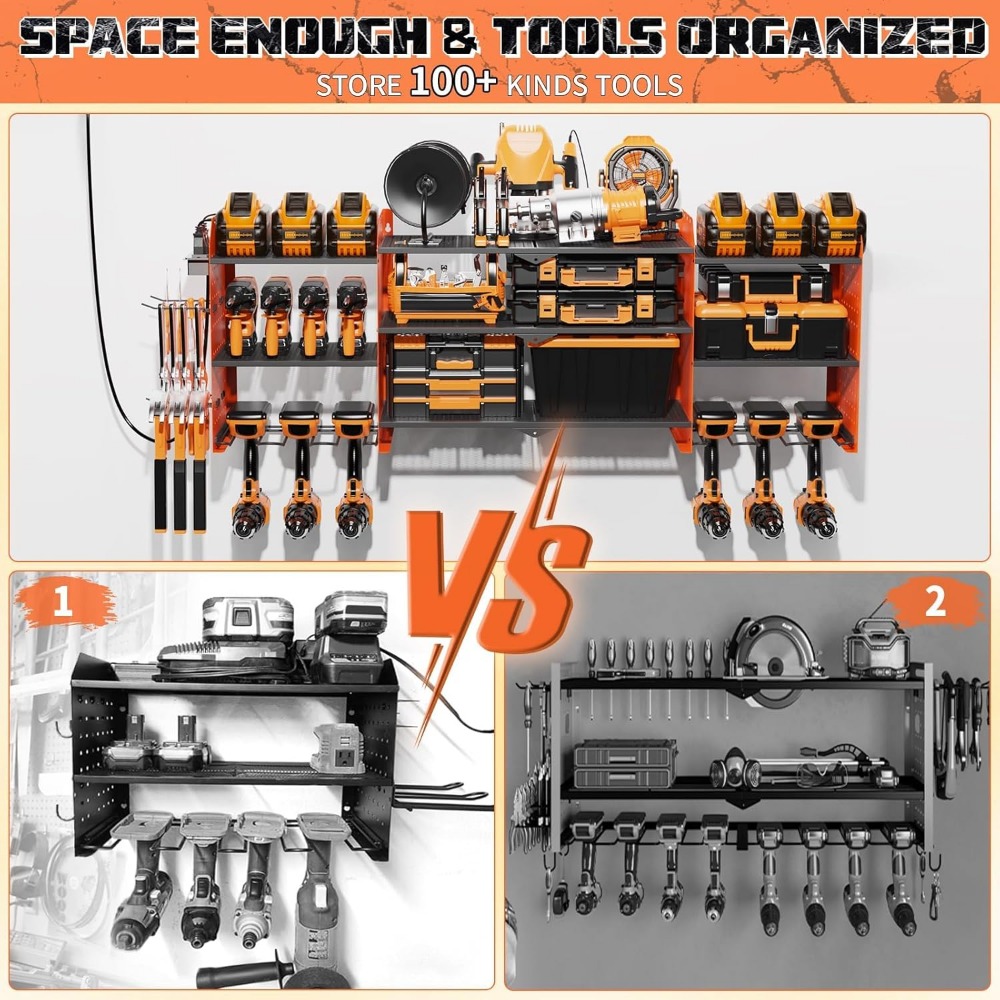 Large Wall Mount Tool Organize - Workshop Tools Wall reseña y precio