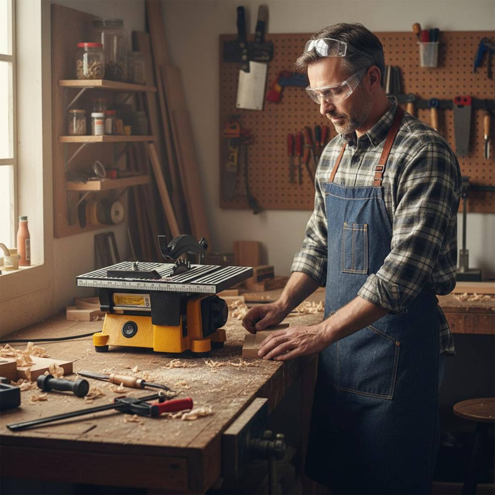 Mini Table Saw Portable Miniat - Tools For Garage Workshop reseña y precio