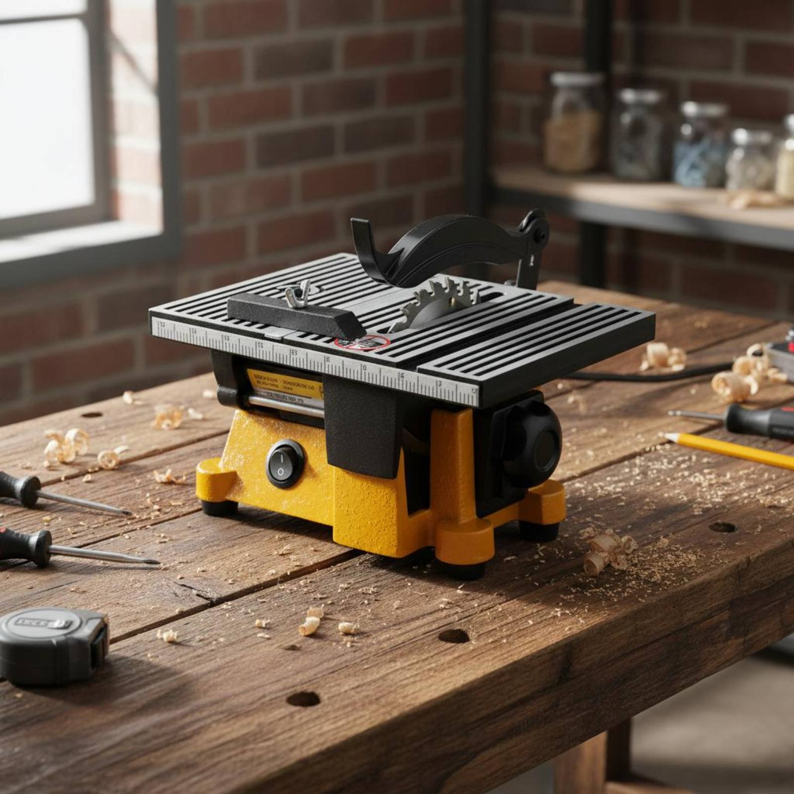 Mini Table Saw Portable Miniat - Tools For Garage Workshop reseña y precio