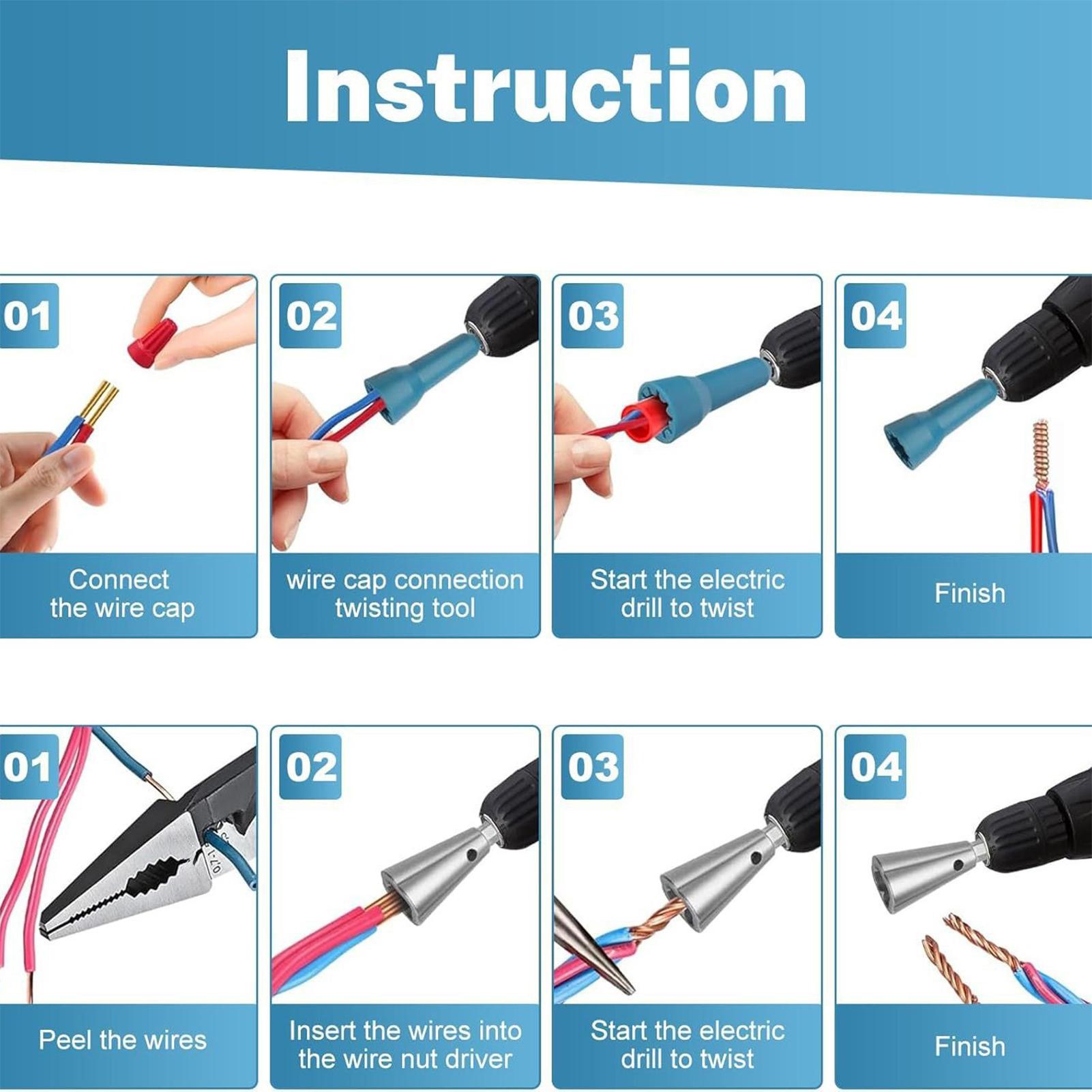 Wire Nut Twister Twist Connect - Tools Work reseña y precio